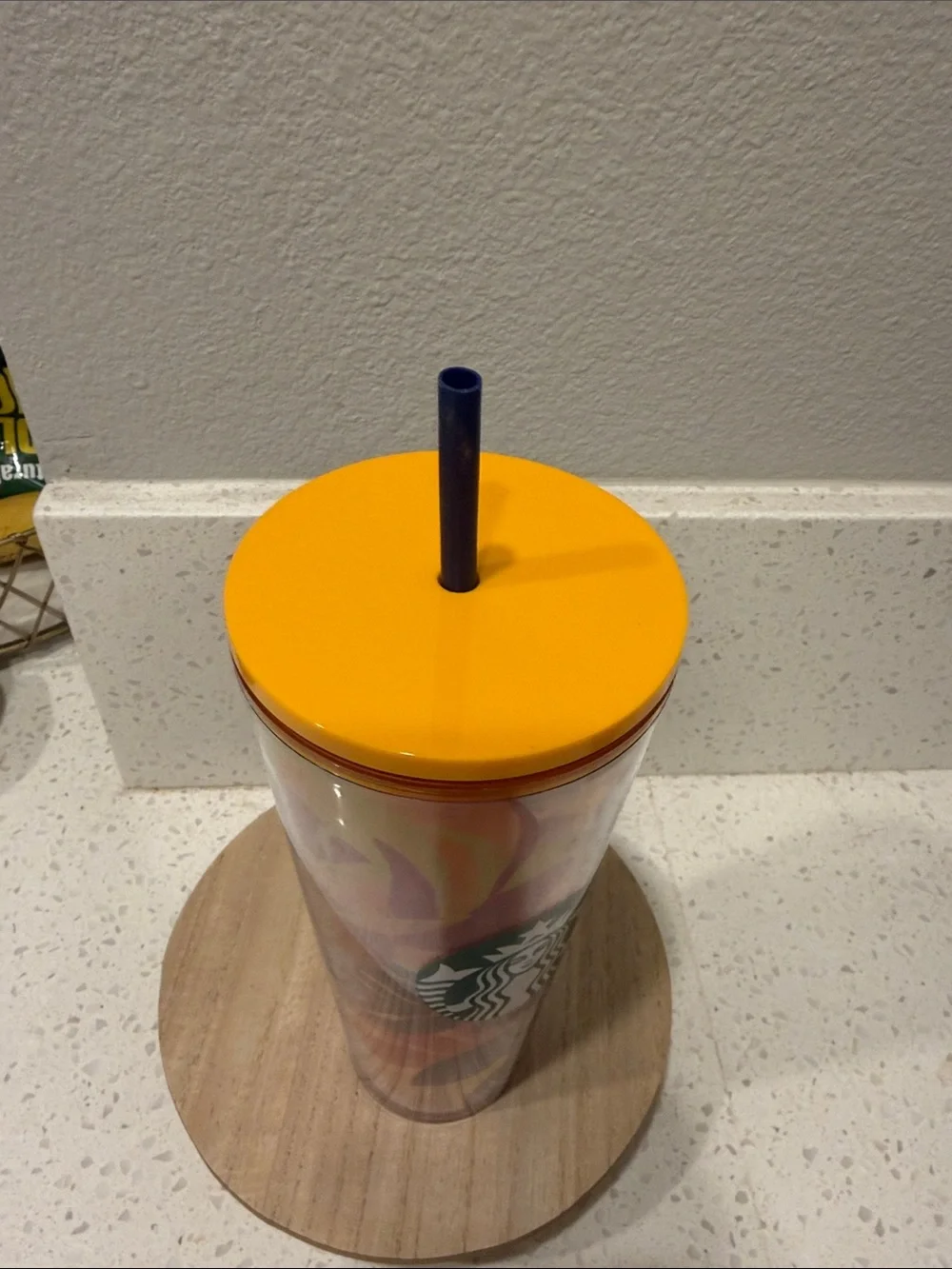Starbucks Summer 2022 Tropical Orange Cold Cup Tumbler (24oz Venti) NWT